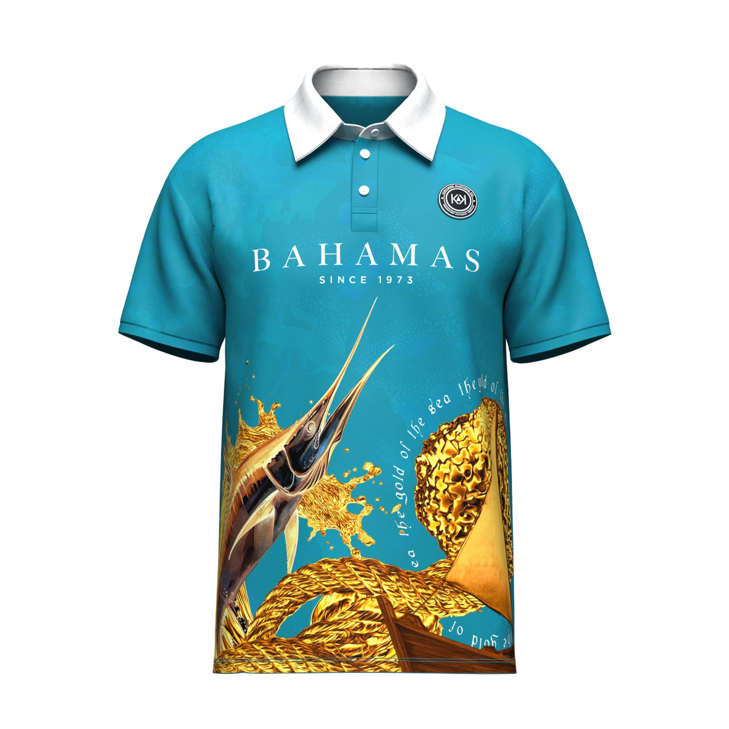 THE SEAFARER POLO - AQUA