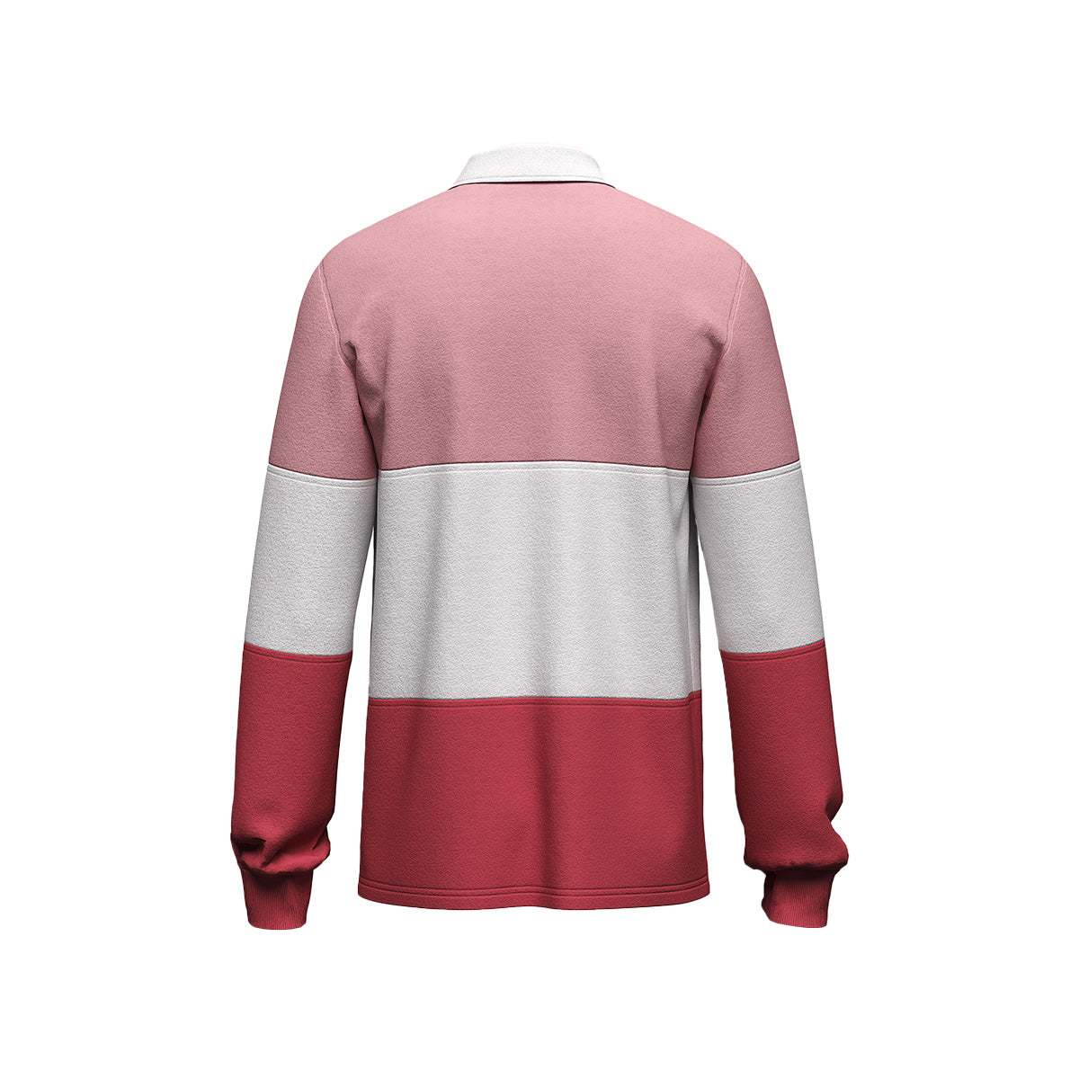 "PINK SAND" ZIP POLO