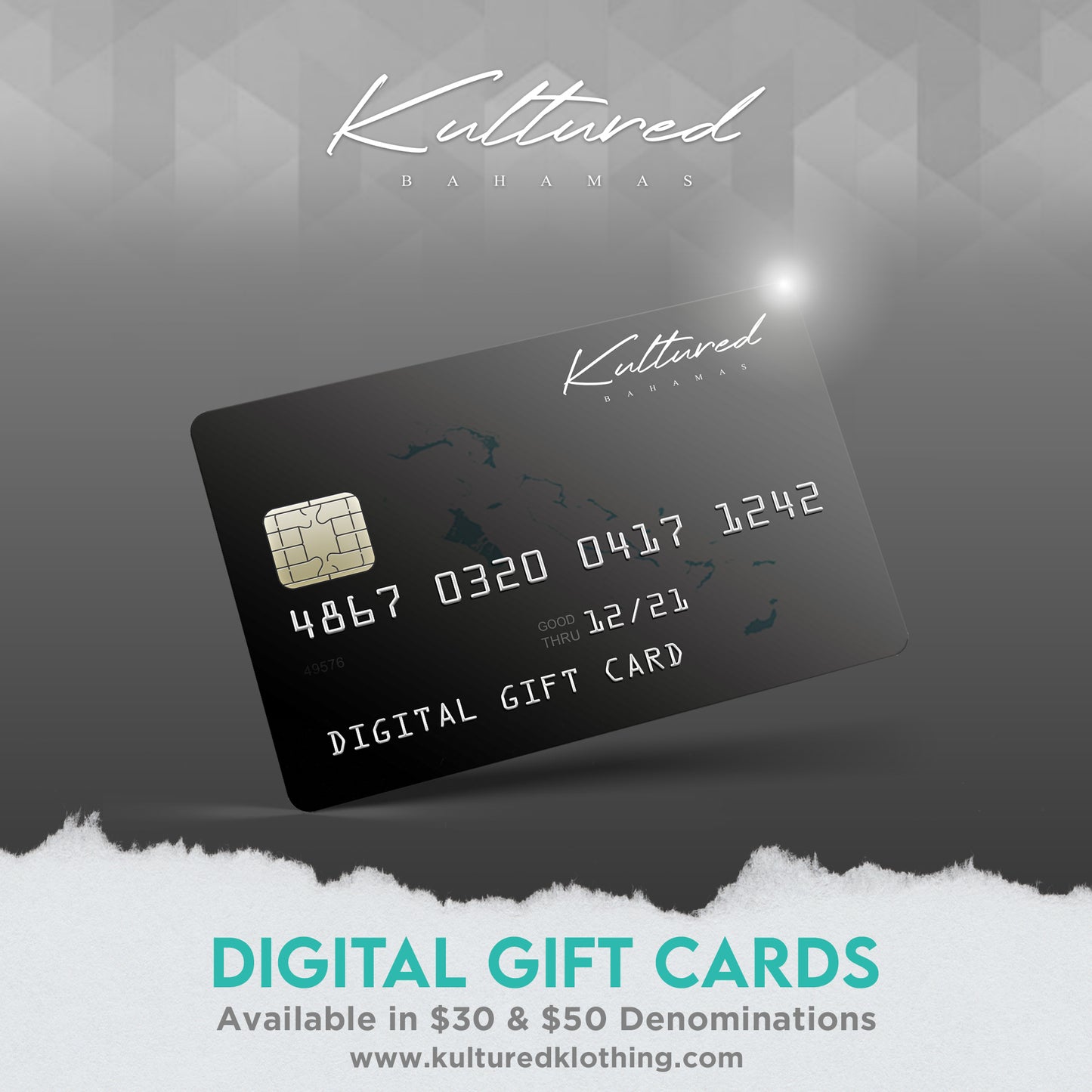 Kultured Klothing Digital Gift Card