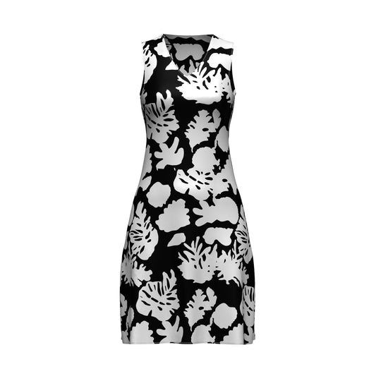 THE COASTLINE DRESS - BLACK