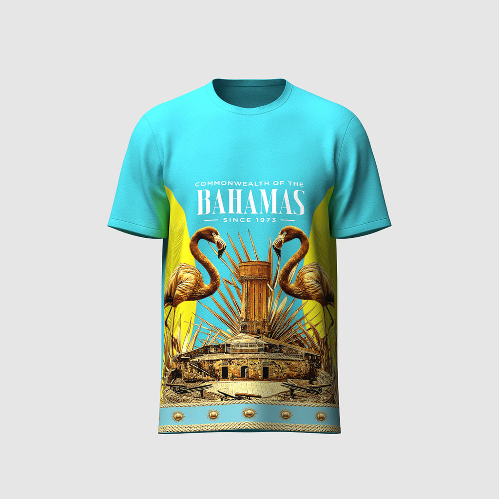 THE SENTINEL TEE - AQUA