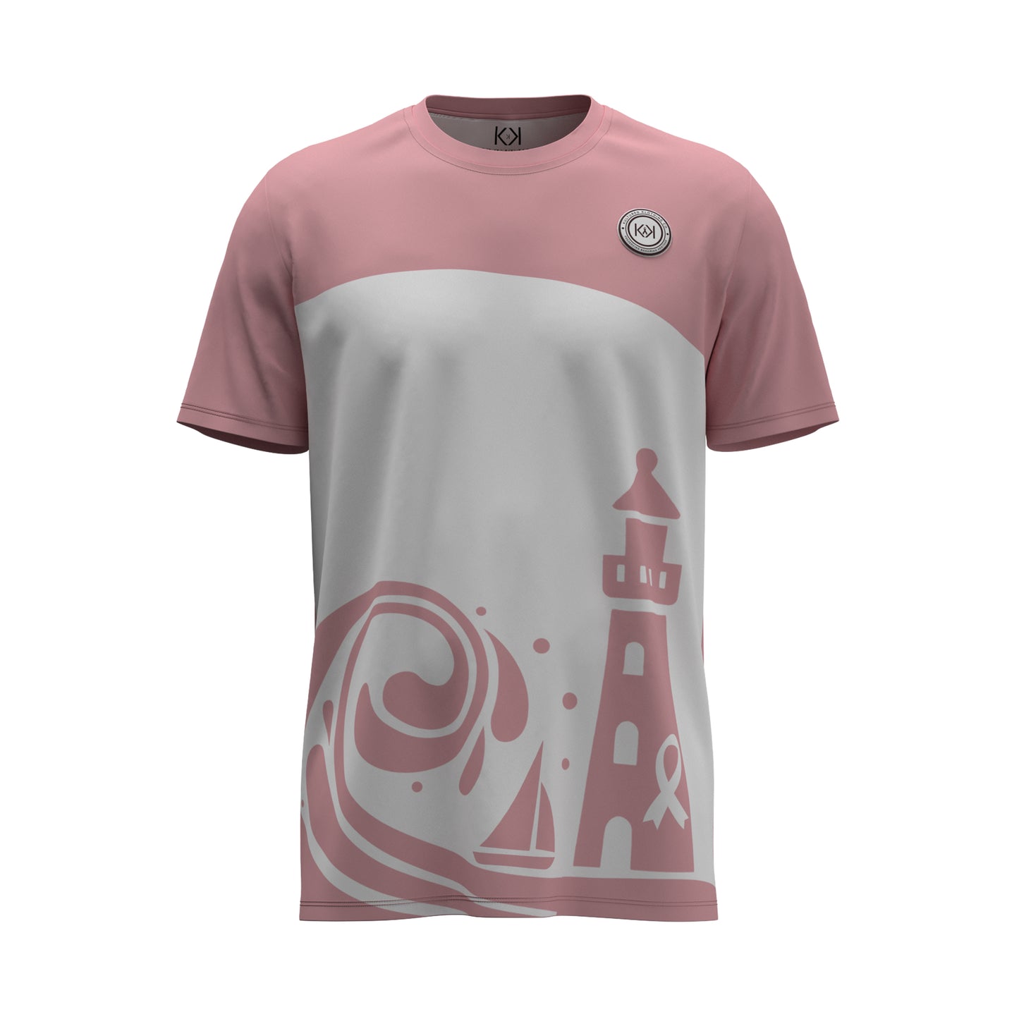 THE LIGHTHOUSE AWARENESS TEE - CORAL