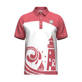 THE LIGHTHOUSE AWARENESS POLO - HIBISCUS