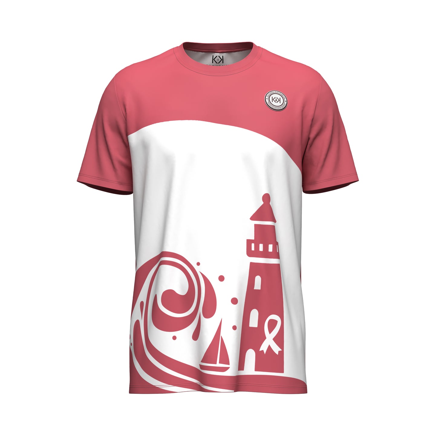 THE LIGHTHOUSE AWARENESS TEE - HIBISCUS