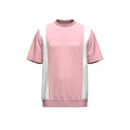 "PINK SAND" COLOR BLOCK TEE - CORAL