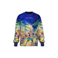 "JUNKANOO FEVER" LONG SLEEVE TEE - NAVY