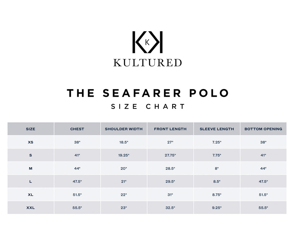 THE SEAFARER POLO - AQUA