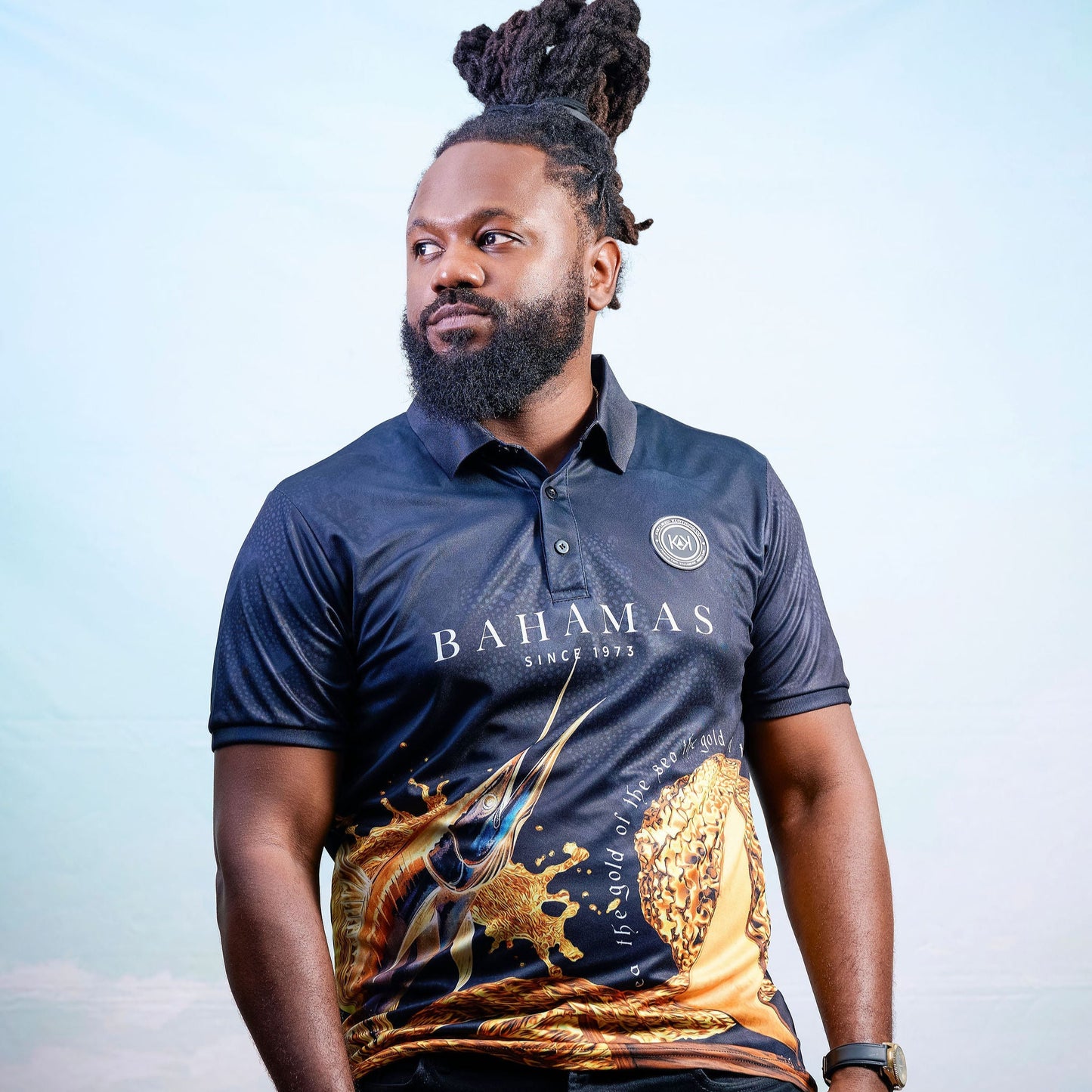 THE SEAFARER POLO - BLACK