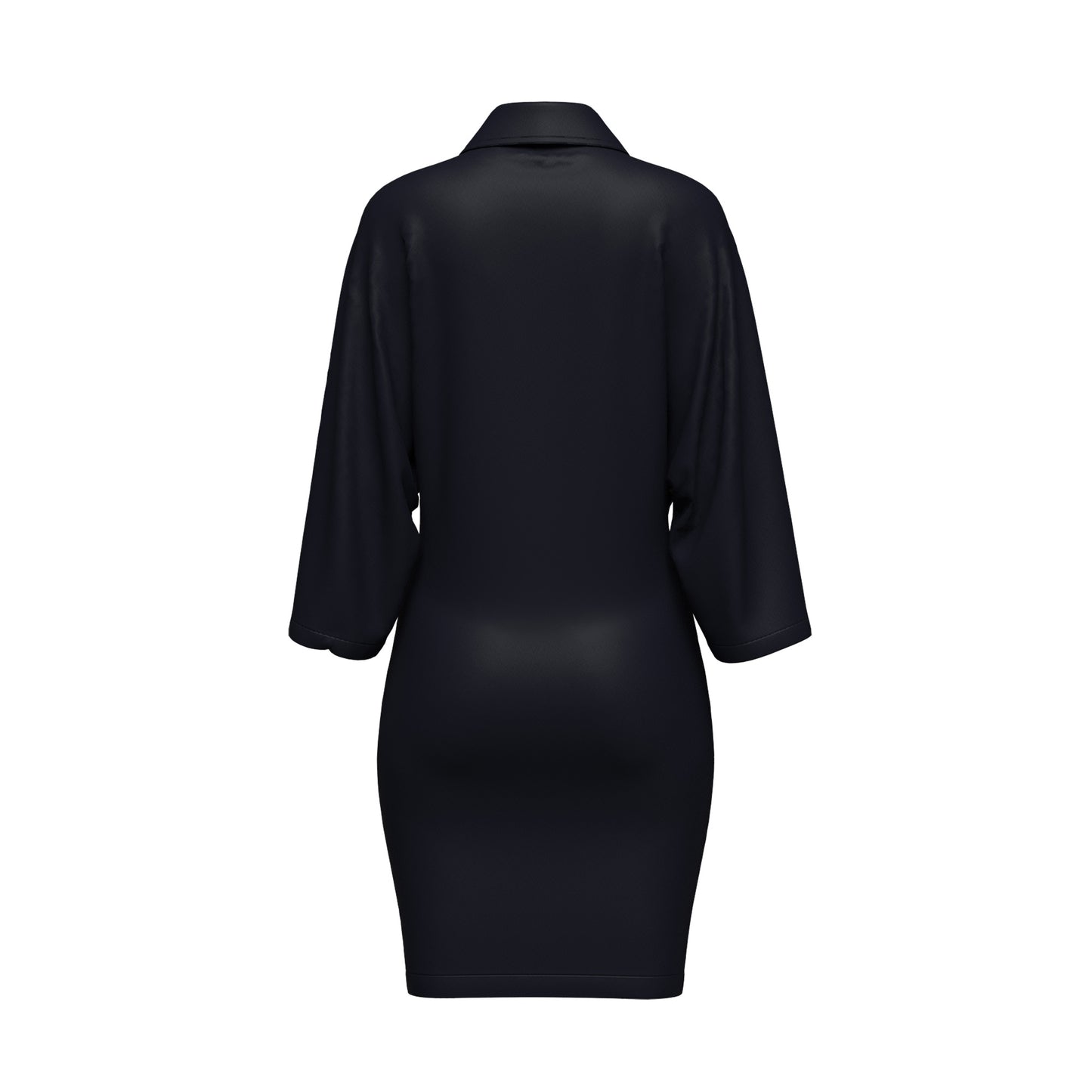 THE DRIFT DRESS - BLACK (SHORT)