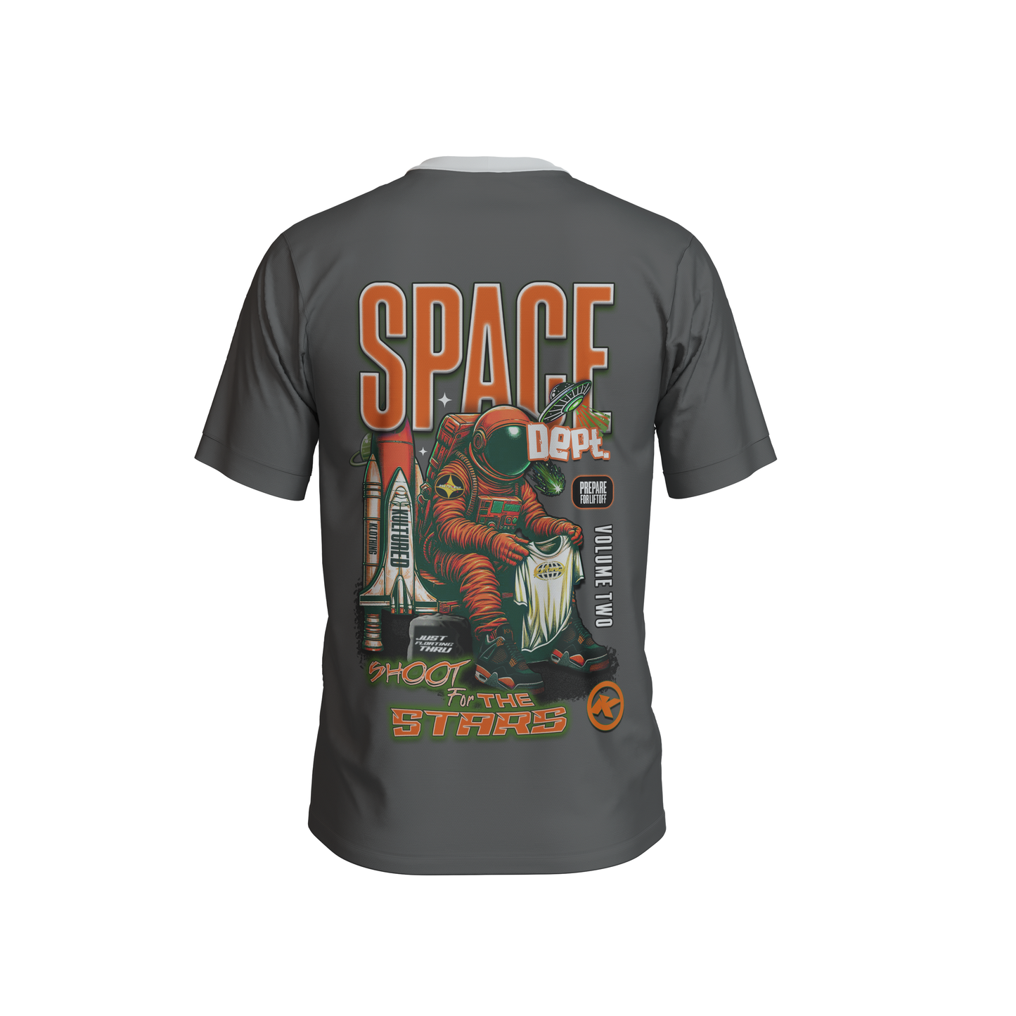 "SPACE DEPT.” TEE VOL. 2