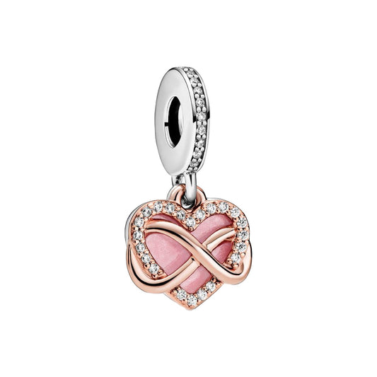 DAZZLING ETERNAL LOVE DANGLE CHARM